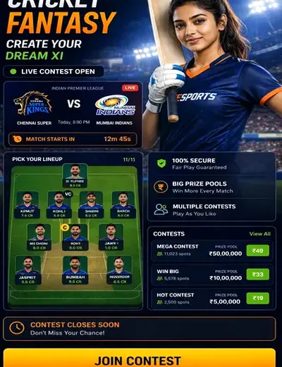 45x (45 x casino) fantasy cricket & matchday visual 3